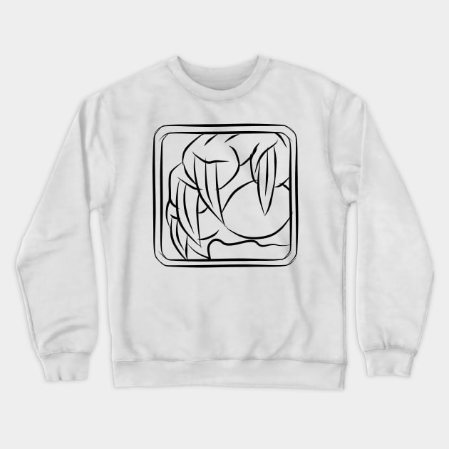 Druid Class Icon Crewneck Sweatshirt by DeLyss-Iouz